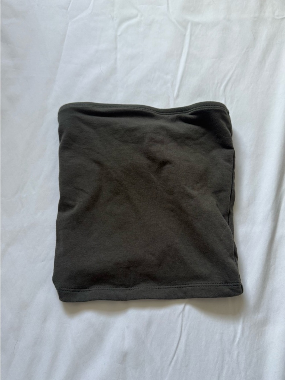 Old Navy Olive Green Strapless Tube Top